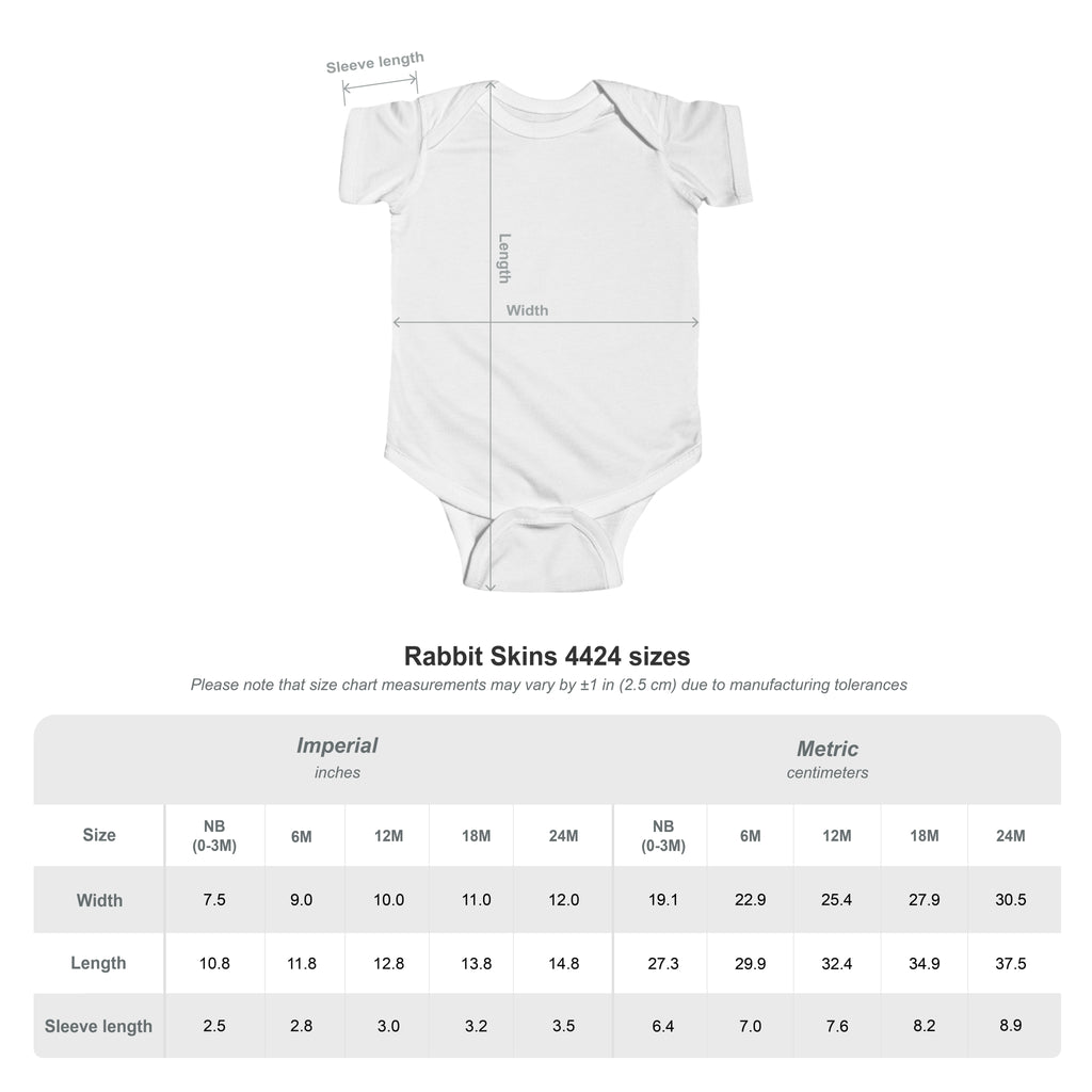 Baby Bodysuit - Cute 'Milk Drunk' Cartoon Baby Graphic